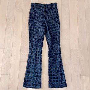 Vintage Topshop flare suit pants, size 0